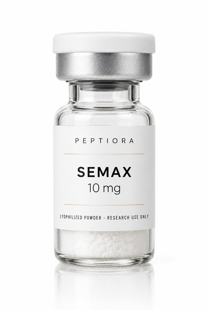 Peptiora Labs Semax 10 mg research vial
